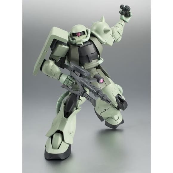 TAMASHII NATIONS Bandai SIDE MS Robot Spirits Gundam MS-06 Zaku II ver. ANIME Action Figure