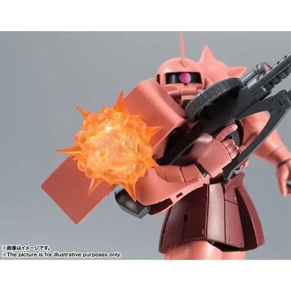 TAMASHII NATIONS Bandai SIDE MS Robot Spirits Gundam MS-06S Char's Zaku II ver. ANIME Action Figure