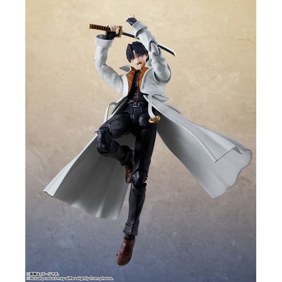 TAMASHII NATIONS Bandai Tamashii Nations Rurouni Kenshin S.H.Figuarts Aoshi Shinomori Action Figure