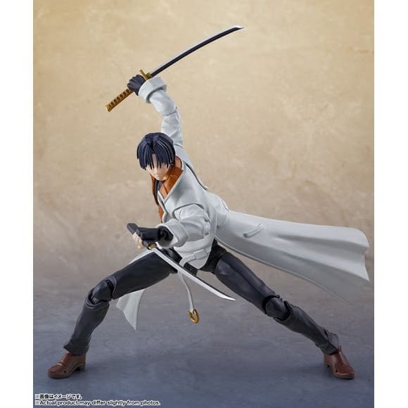 TAMASHII NATIONS Bandai Tamashii Nations Rurouni Kenshin S.H.Figuarts Aoshi Shinomori Action Figure