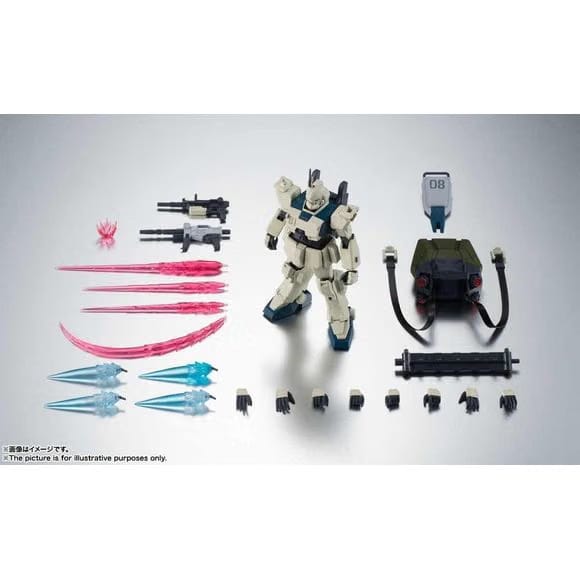TAMASHII NATIONS Bandai SIDE MS Robot Spirits Gundam 08th Team RX-79G Ez-8 ver. ANIME Action Figure