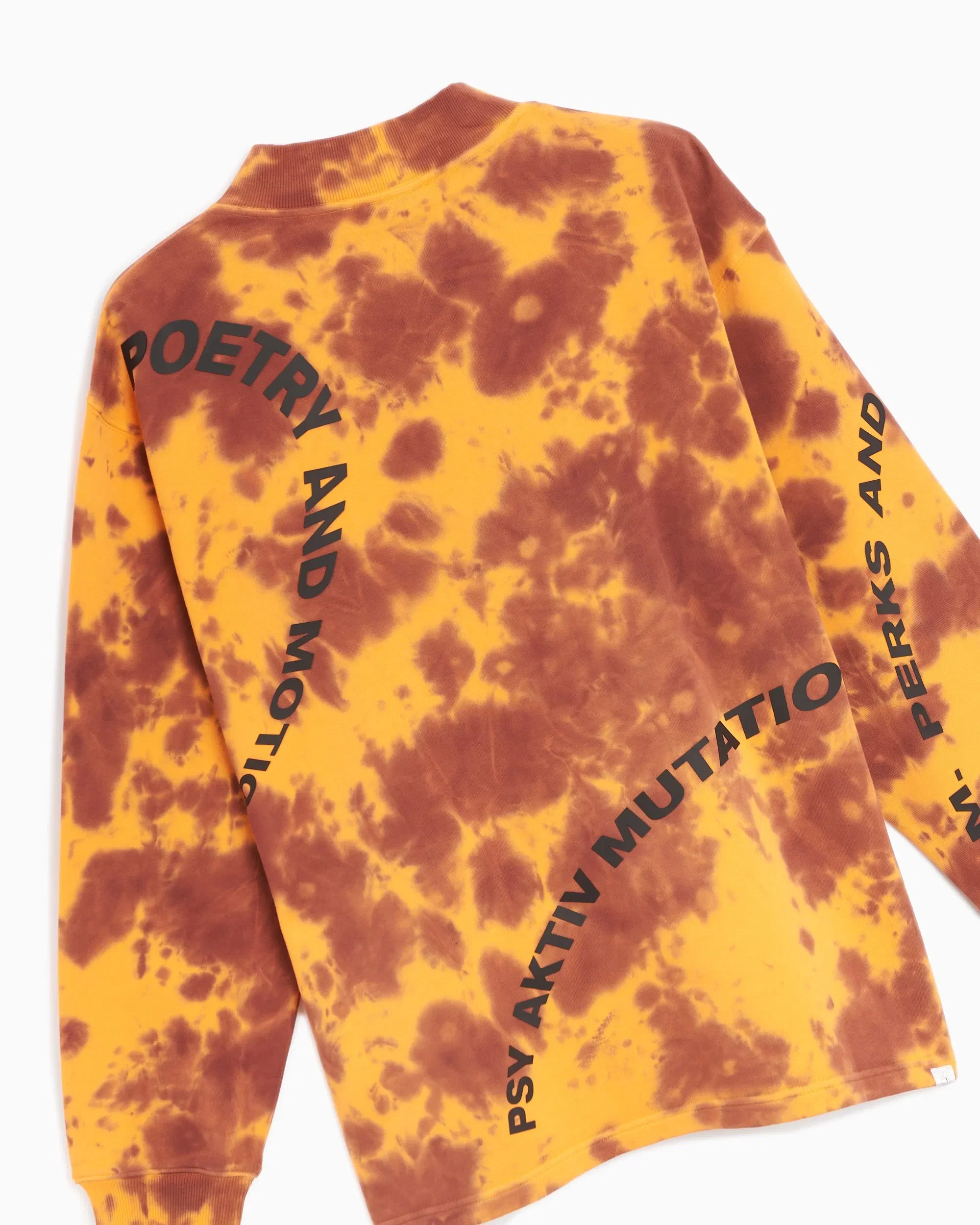 Perks And Mini Sudadera Perks & Mini Perks And Mini Papyrus Mock Neck Unisex Sweatshirt "Poetry And Motion" Unisex