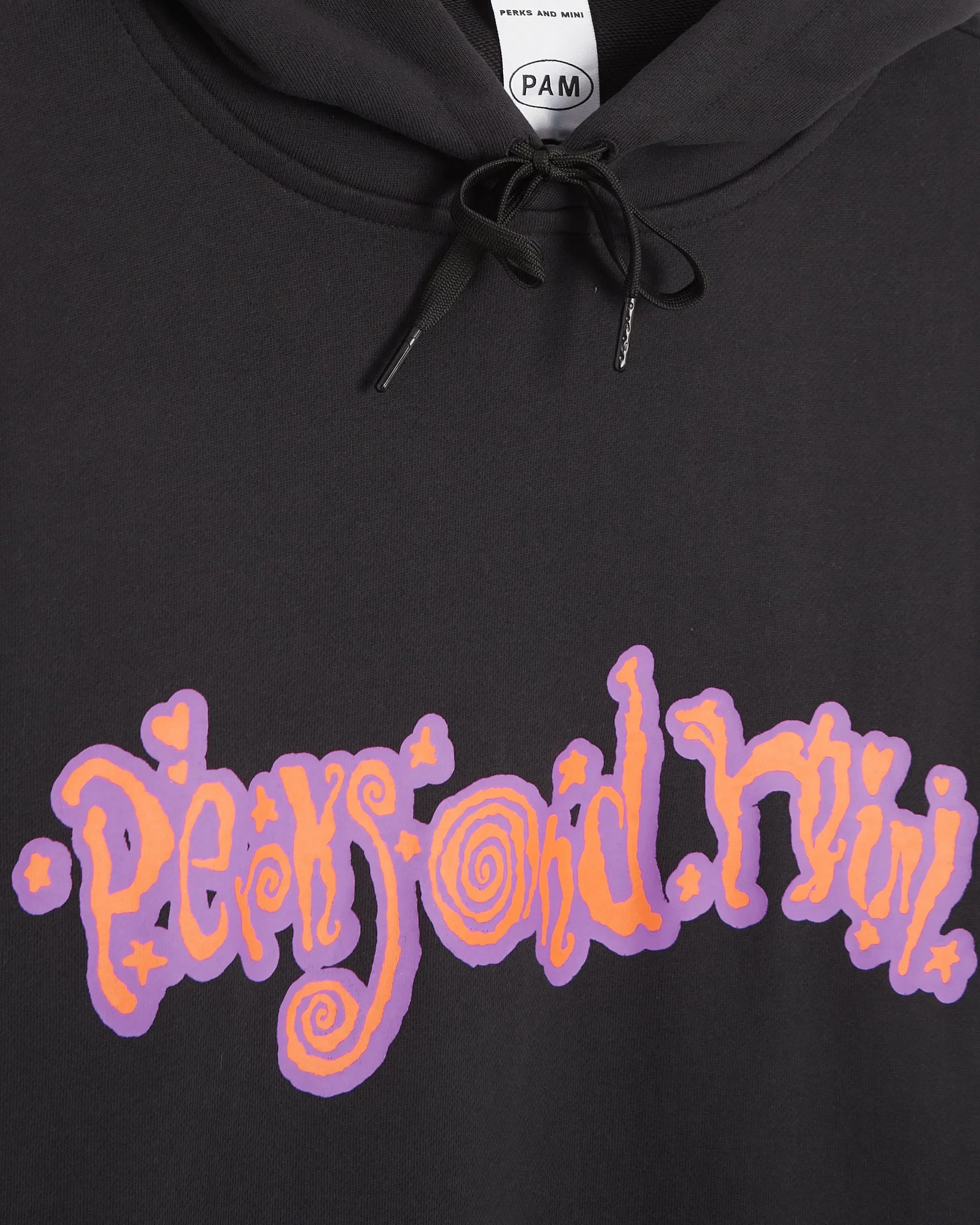Perks And Mini Sudadera con capucha Perks & Mini Perks And Mini Text Kurlz Unisex Hoodie "Poetry And Motion" Unisex