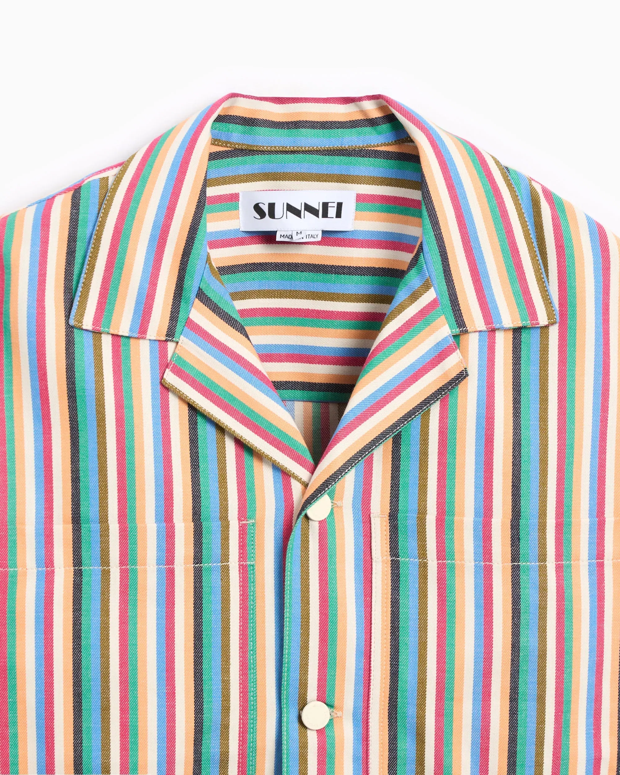 Sunnei Camisa Sunnei Unisex Pockets Shorts Sleeve Shirt Unisex