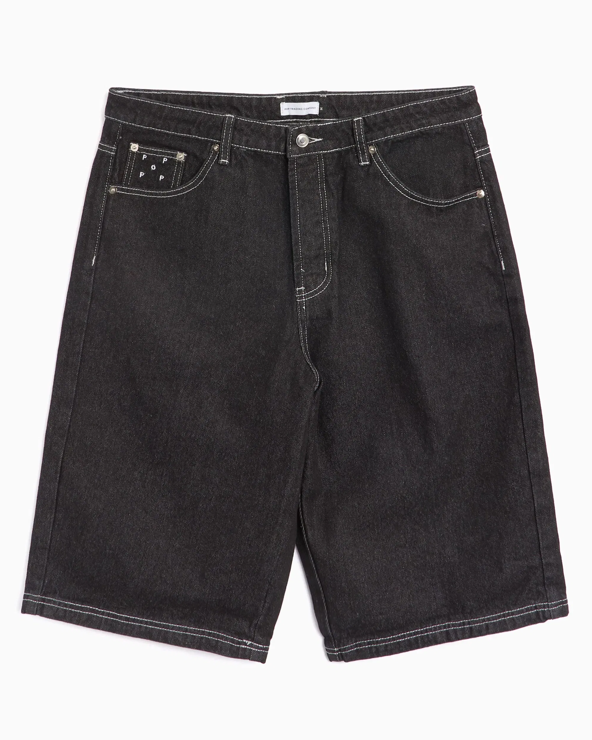 Pop Trading Company Pantalones cortos Relaxed Pop Trading Company Longer DRS Men's Denim Shorts para hombre