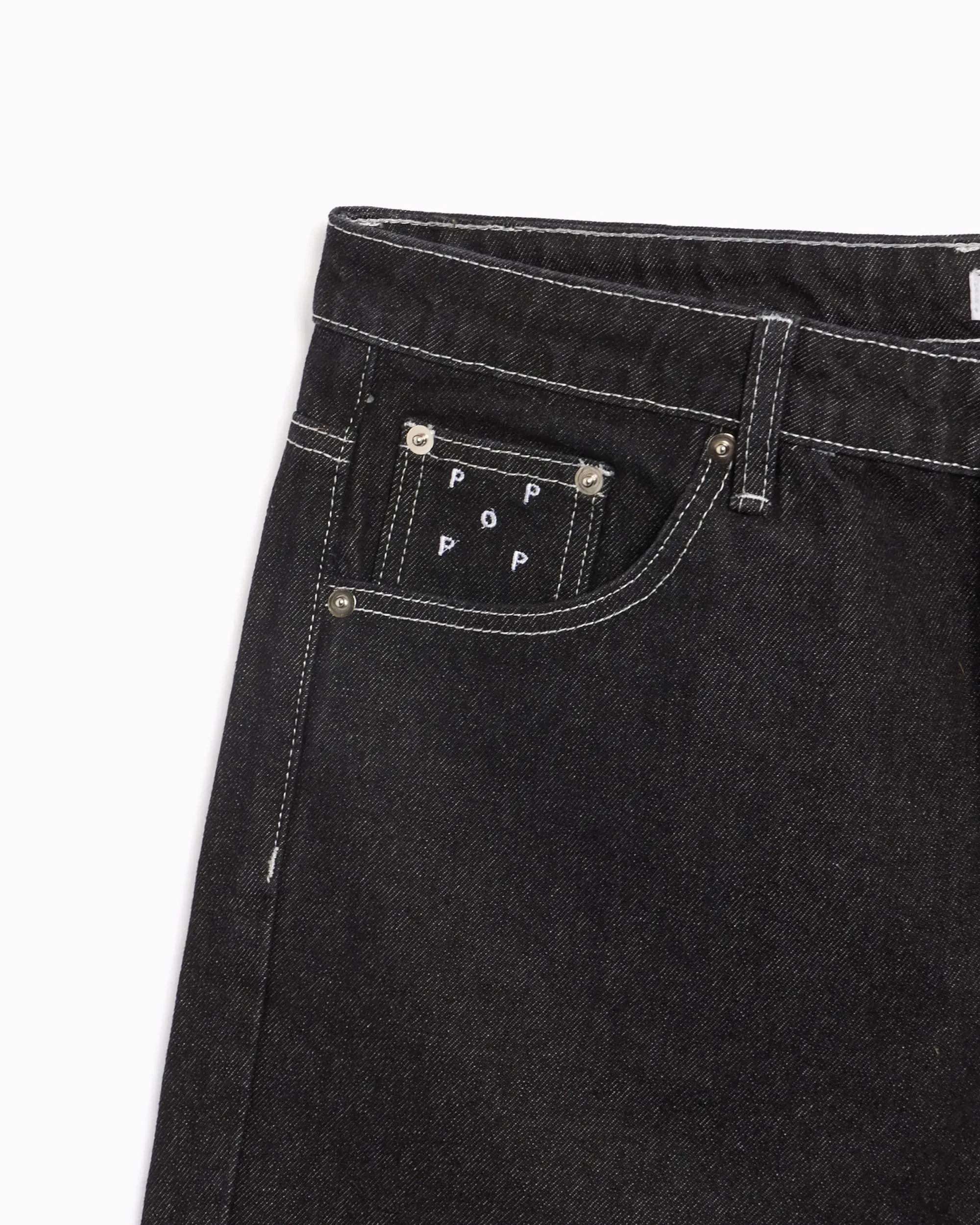 Pop Trading Company Pantalones cortos Relaxed Pop Trading Company Longer DRS Men's Denim Shorts para hombre