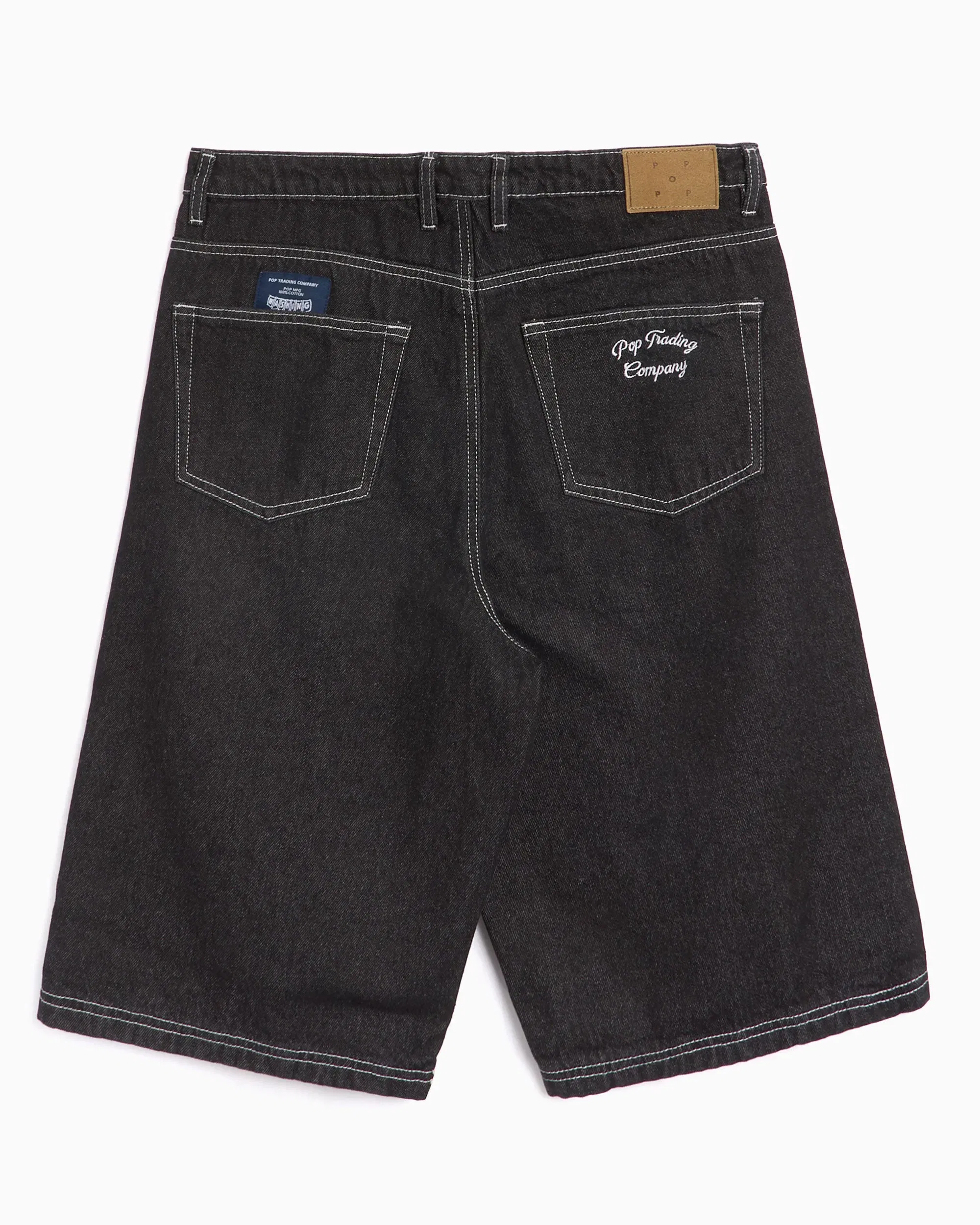 Pop Trading Company Pantalones cortos Relaxed Pop Trading Company Longer DRS Men's Denim Shorts para hombre