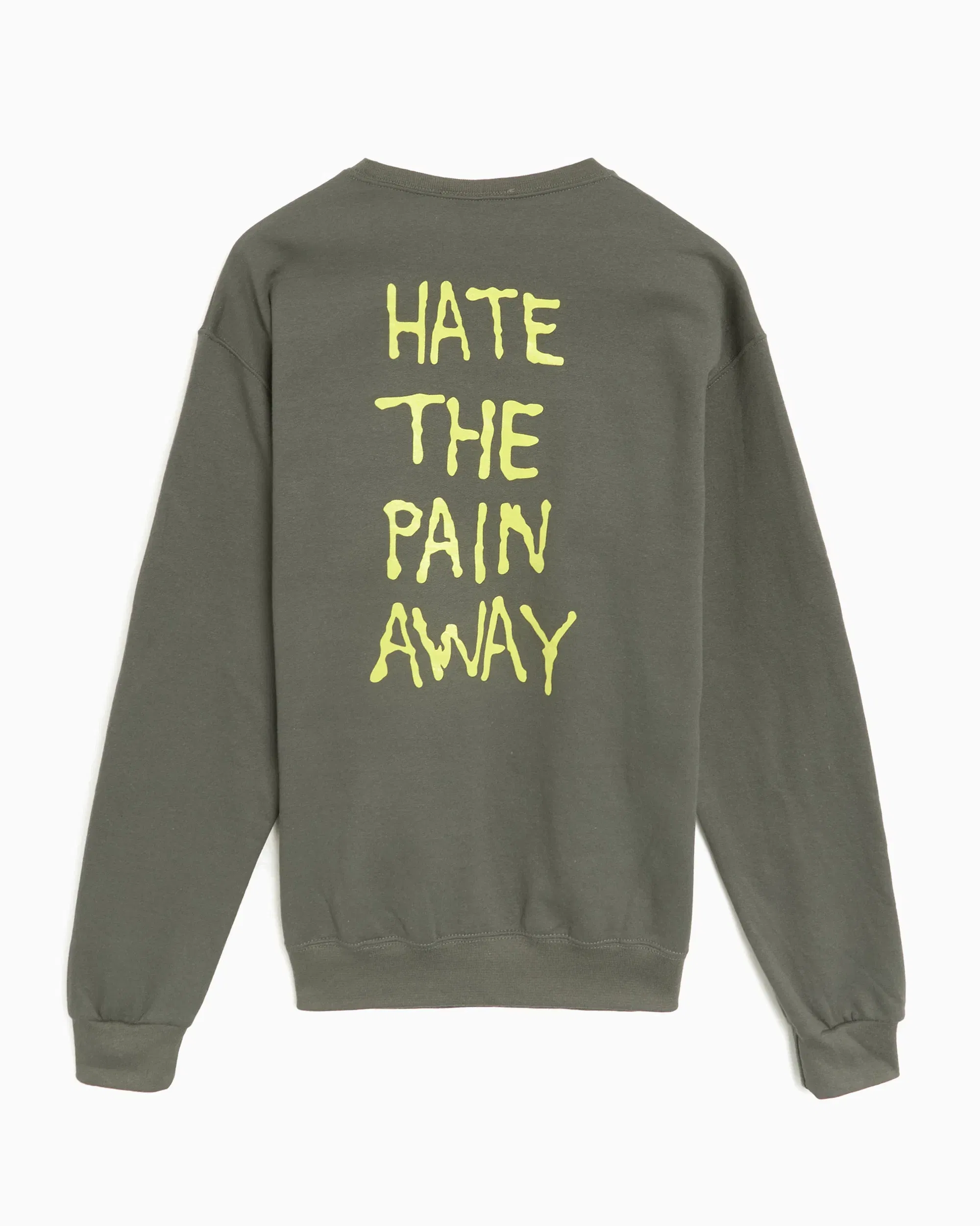 Fucking Awesome Sudadera Fucking Awesome Hate The Pain Away Men's Sweatshirt para hombre