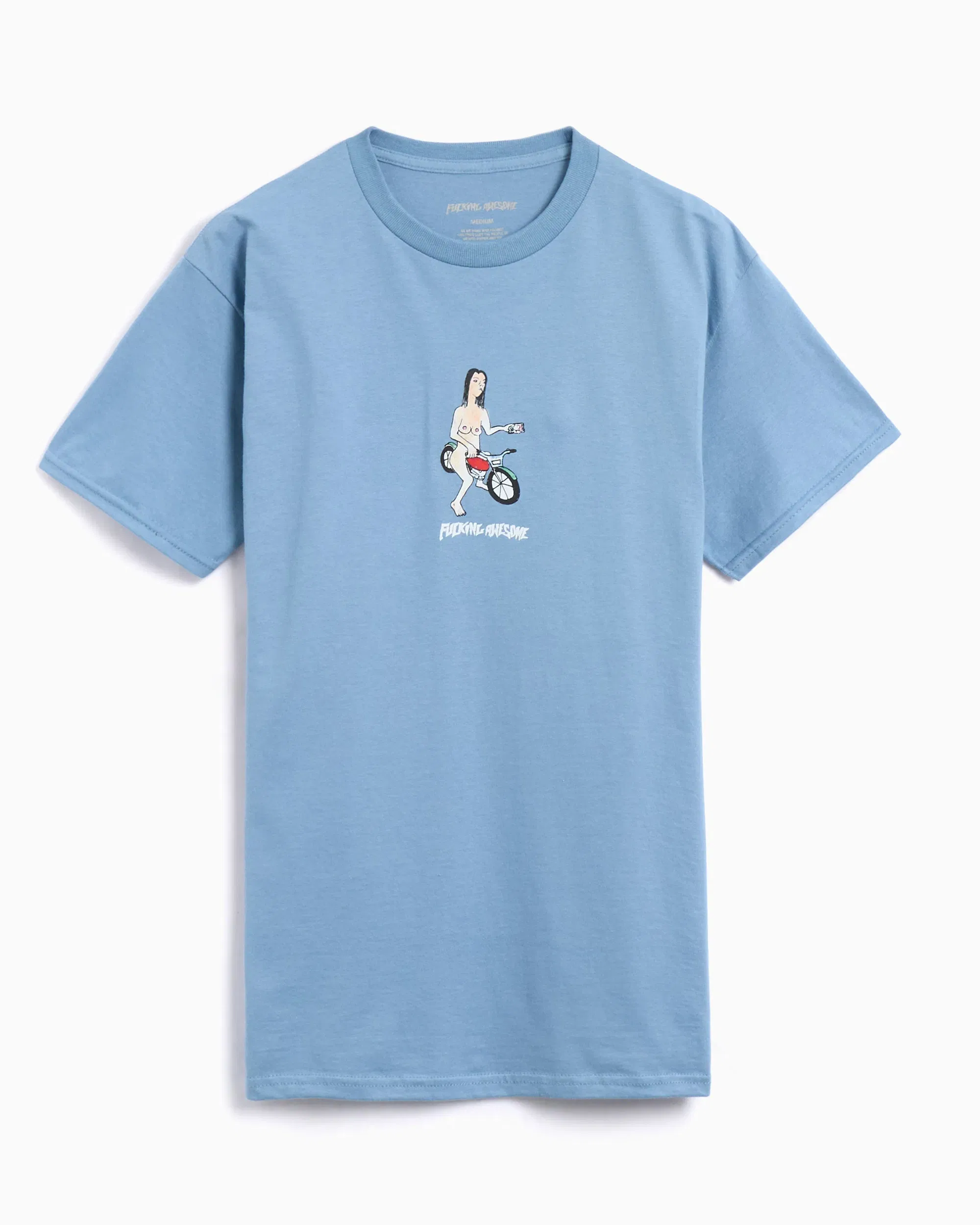 Fucking Awesome Camiseta Fucking Awesome Bike Girl Men's T-Shirt para hombre