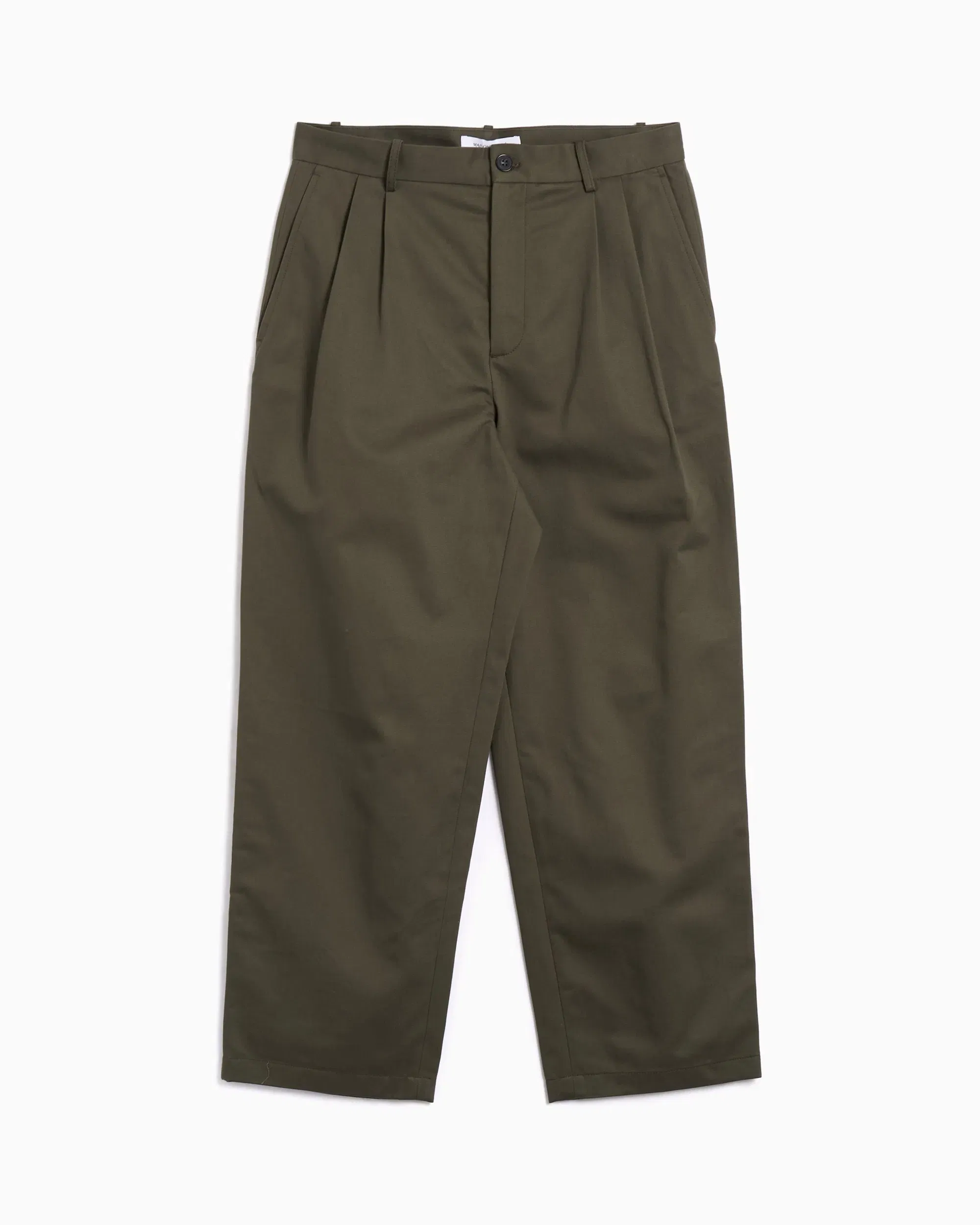Maison Kitsuné Pantalones chinos Relaxed Maison Kitsuné Pleated para hombre