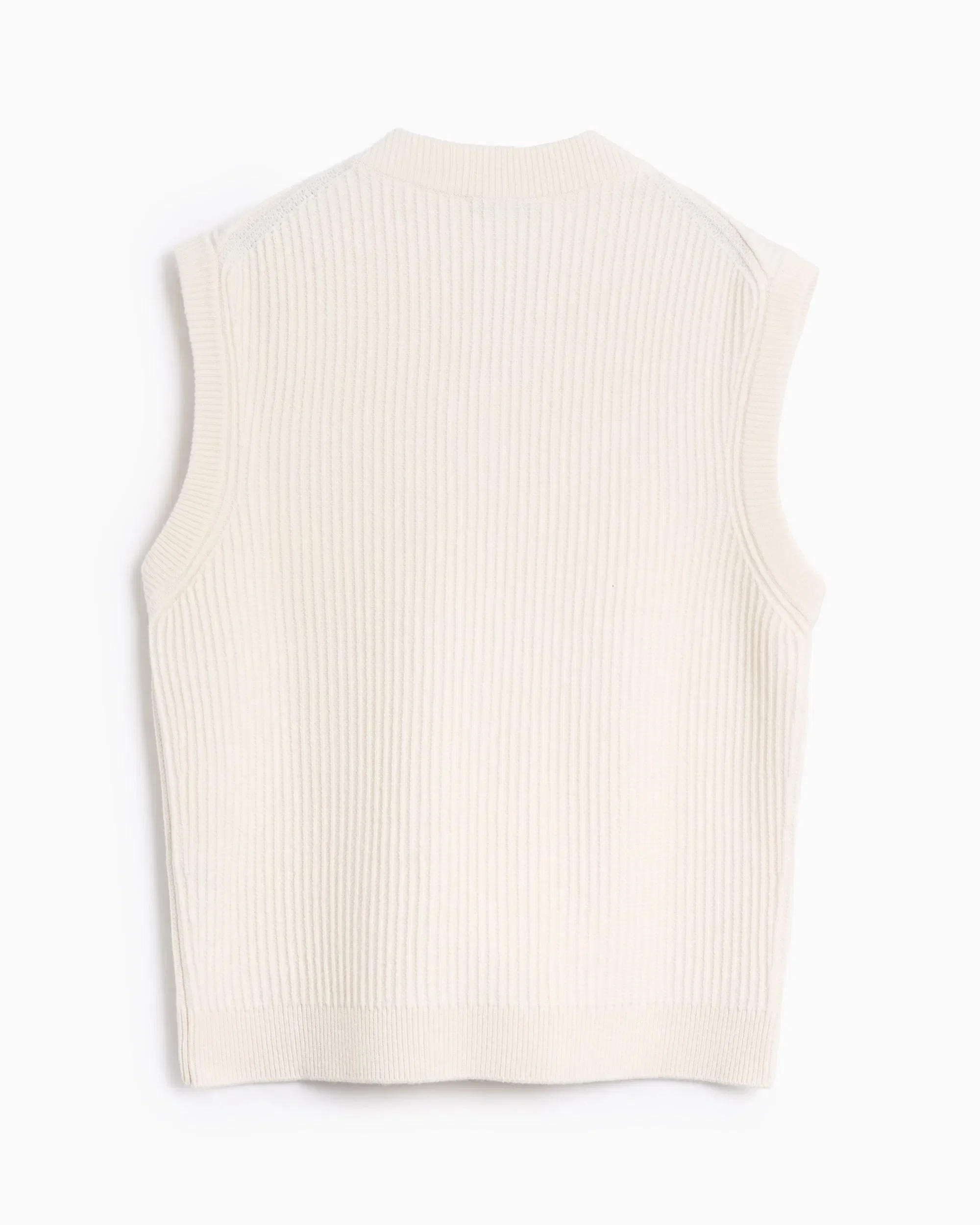Maison Kitsuné Jersey con logo Ribbed Vest Maison Kitsuné Fox Head para hombre