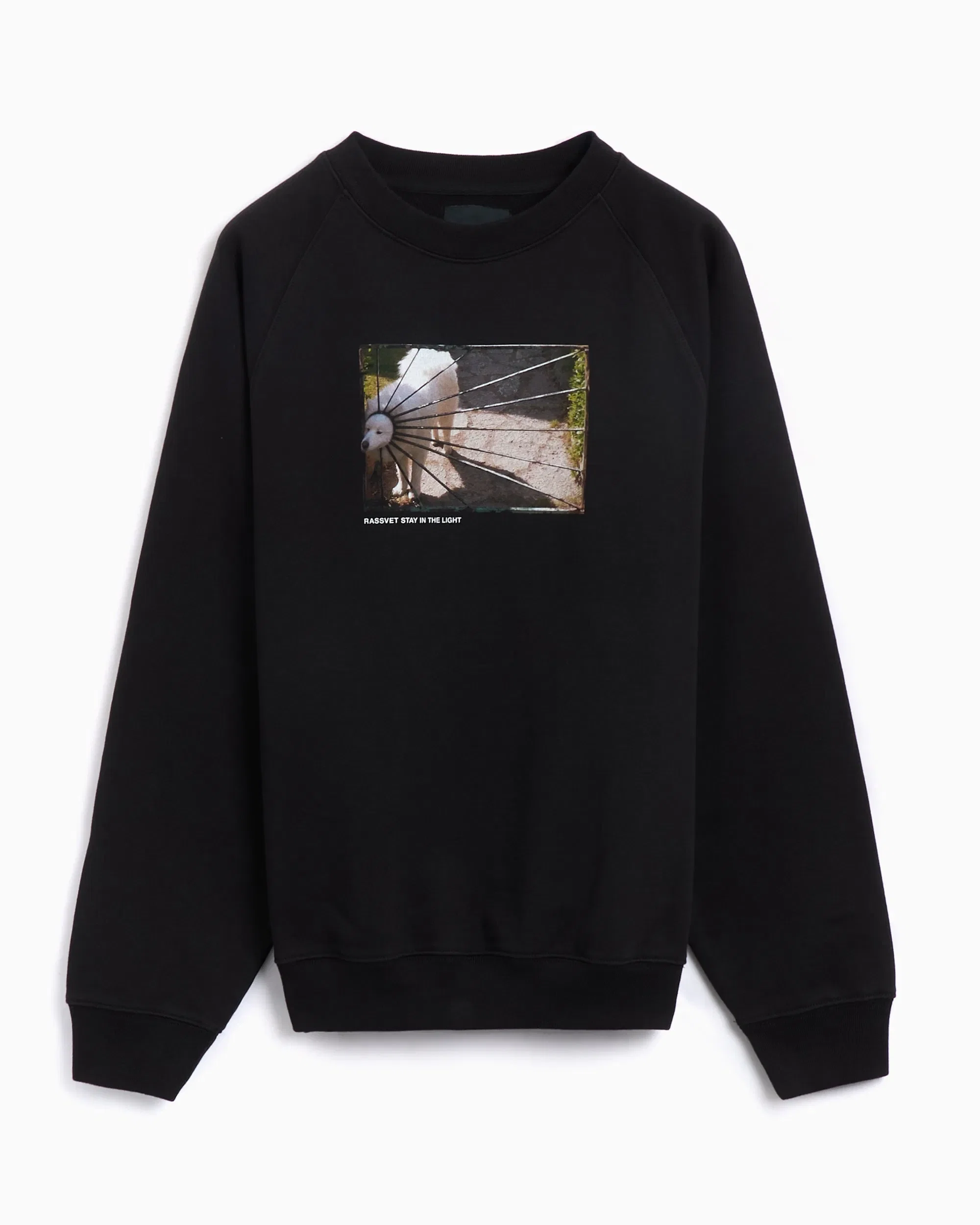 RASSVET Sudadera Rassvet Dog Logo Men's Knit Sweatshirt para hombre