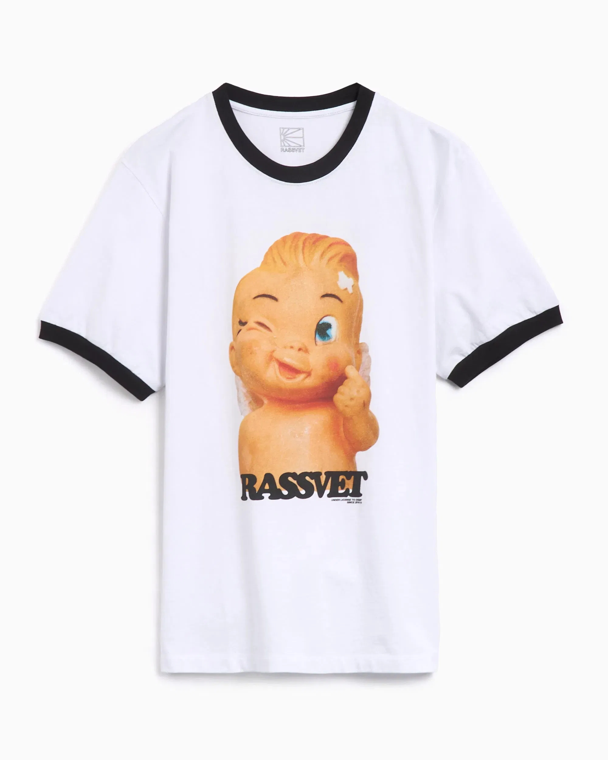 RASSVET Camiseta Rassvet Merci Ringer Men's Knit T-Shirt para hombre