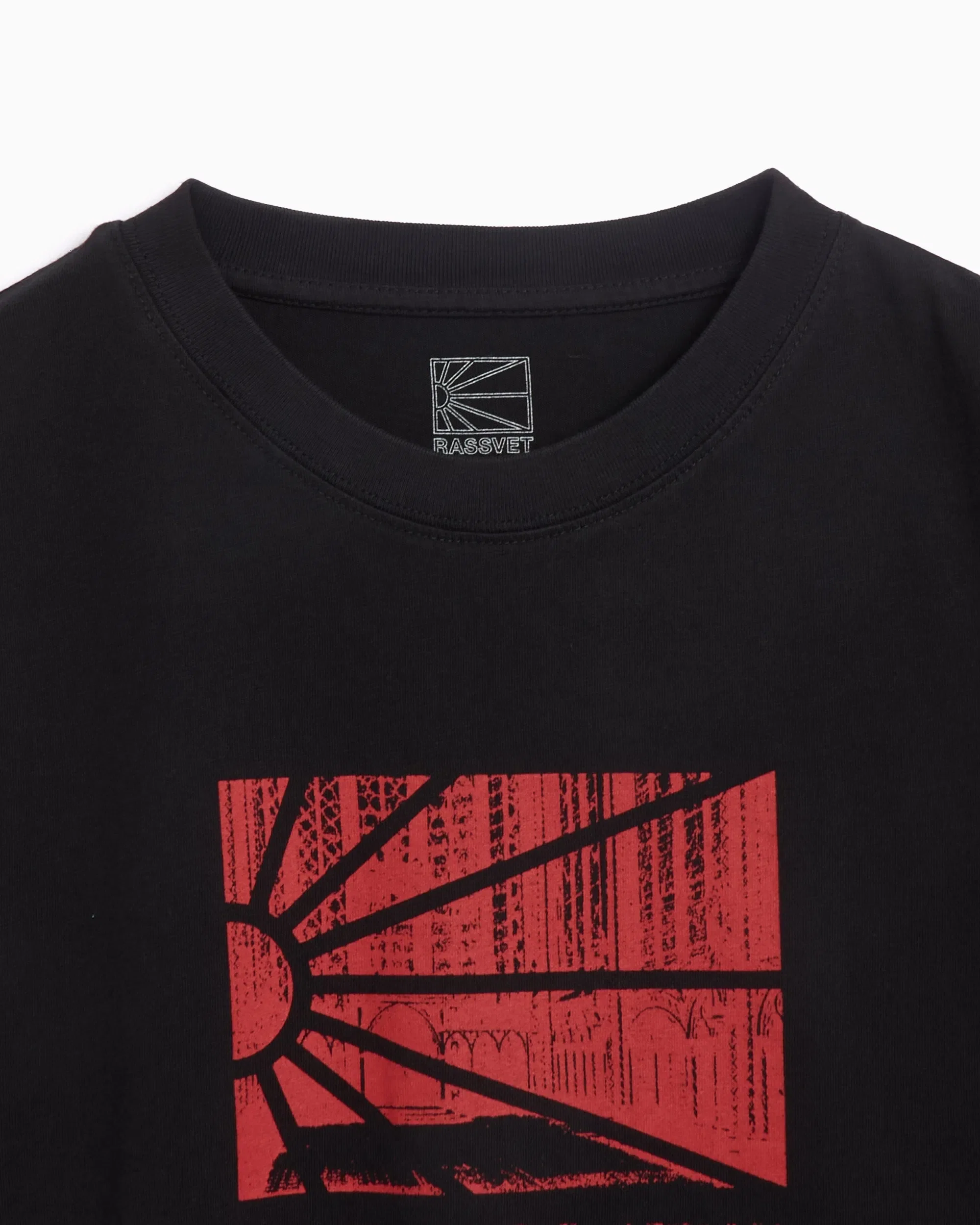 RASSVET Camiseta Rassvet Ray Logo Men's Knit T-Shirt para hombre