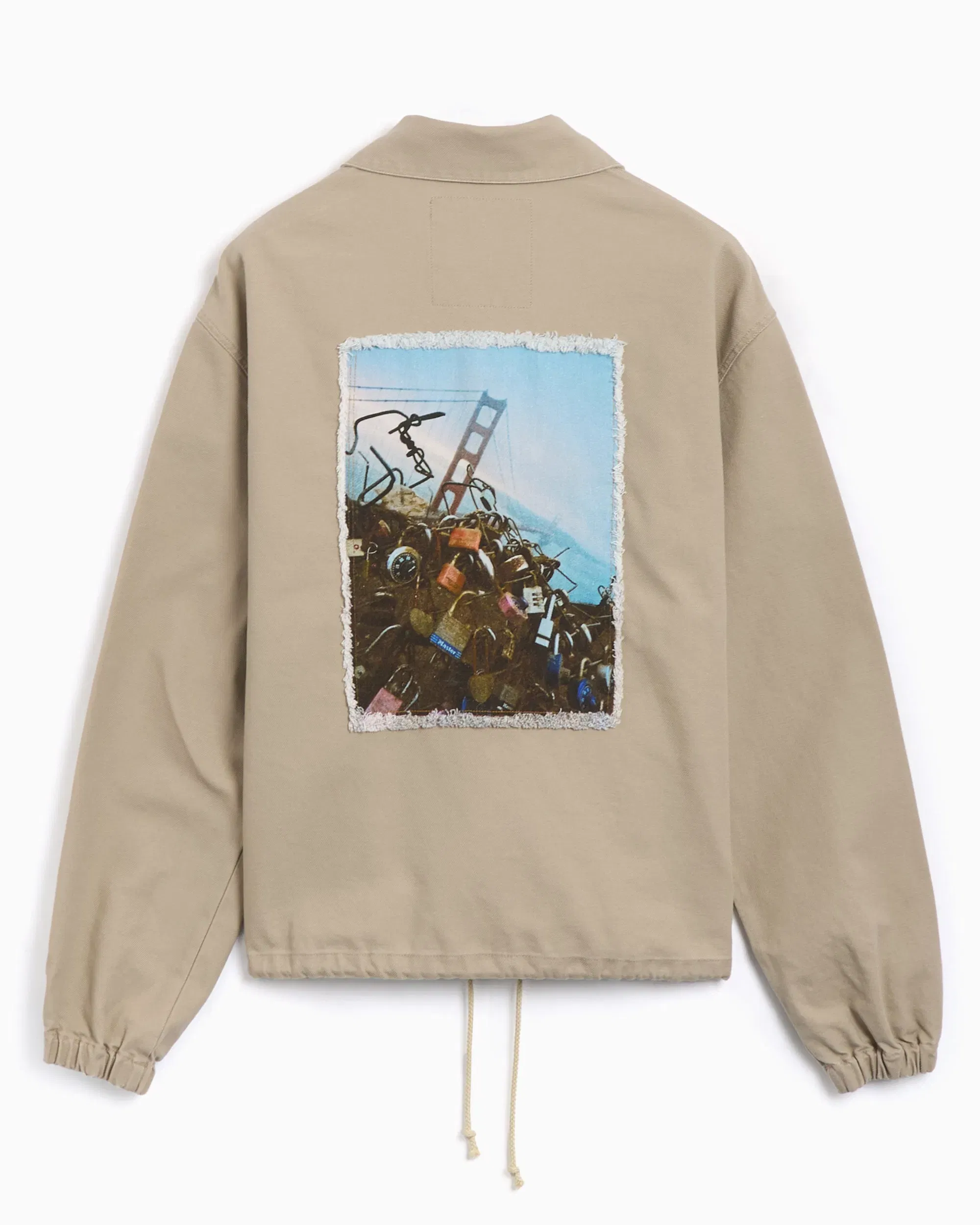 RASSVET Work Jacket Rassvet La Melancolia Men's Woven Coach Work Jacket para hombre