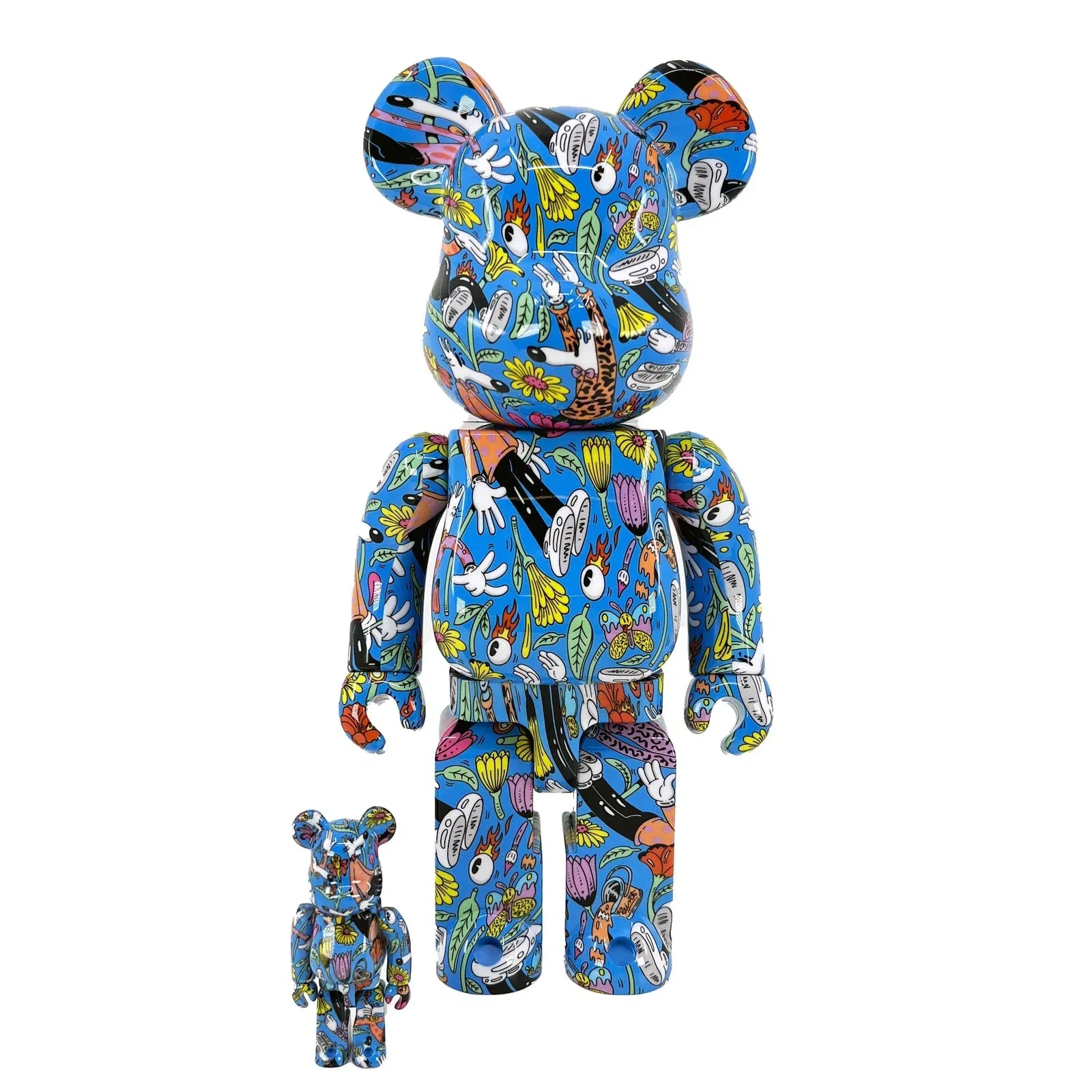 MEDICOM TOY BE@RBRICK STEVEN HARRINGTON 100% 400% "MAGIC HOUR"