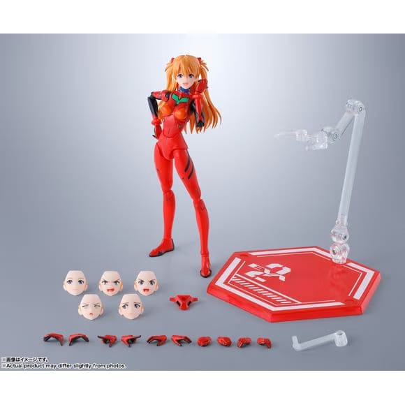 TAMASHII NATIONS Bandai Tamashii Nations Evangelion S.H.Figuarts Asuka Shikinami Action Figure