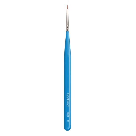 GodHand EBRSP-MM Brushwork PRO Hobby Pointed Paint Brush Medium w/ Cap