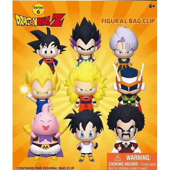 Monogram Dragon Ball Z 3D Foam Magnet Figural Keychain Bag Clip Blind Bag - 1 Random