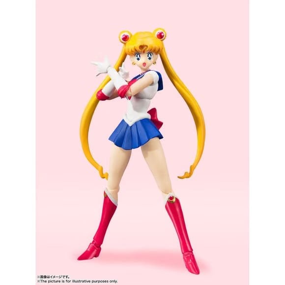 Bandai Sailor Moon S.H.Figuarts Sailor Moon Animation Color Edition Action Figure
