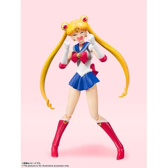 Bandai Sailor Moon S.H.Figuarts Sailor Moon Animation Color Edition Action Figure