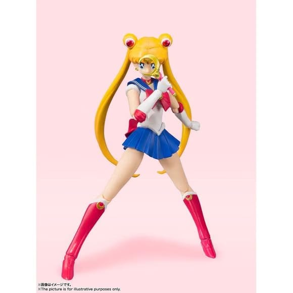 Bandai Sailor Moon S.H.Figuarts Sailor Moon Animation Color Edition Action Figure