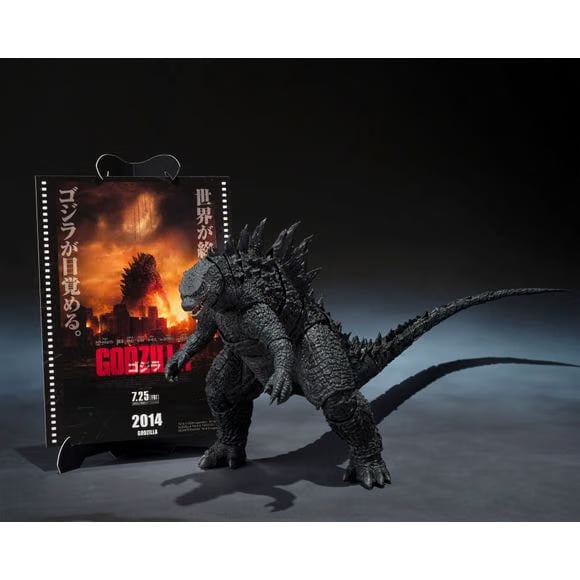 BANDAI (PRE-ORDER: July 2026) Bandai Godzilla S.H.Monsterarts Godzilla (2014) -Movie Graphic Plus- Action Figure
