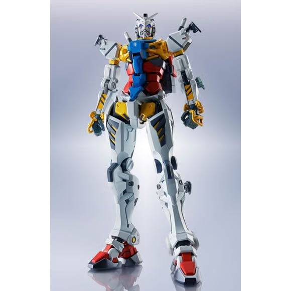 Bandai Metal Robot Spirits Mobile Suit Gundam GQuuuuuuX White Gundam Action Figure