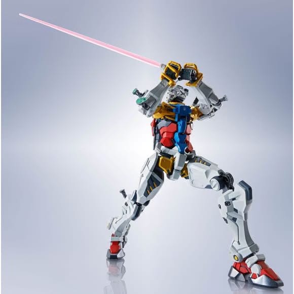Bandai Metal Robot Spirits Mobile Suit Gundam GQuuuuuuX White Gundam Action Figure