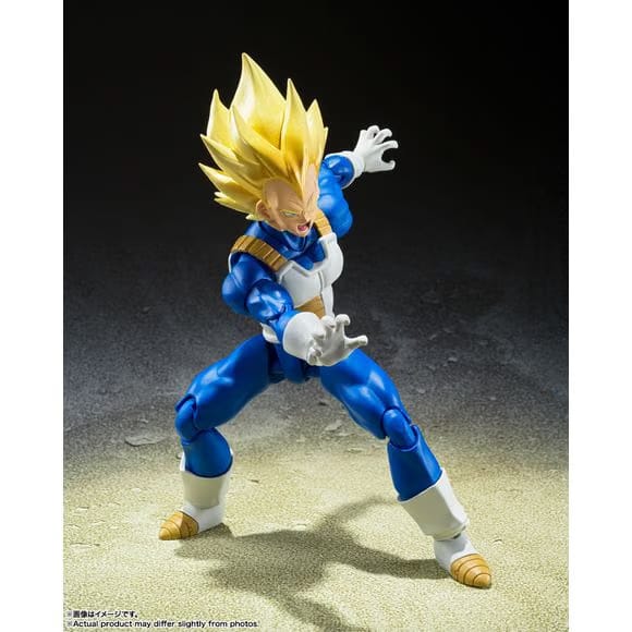 Bandai Tamashii Dragon Ball Z S.H. Figuarts Super Saiyan Vegeta -Awakened Super Saiyan Blood- Action Figure