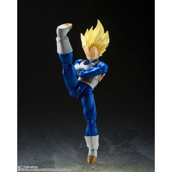Bandai Tamashii Dragon Ball Z S.H. Figuarts Super Saiyan Vegeta -Awakened Super Saiyan Blood- Action Figure
