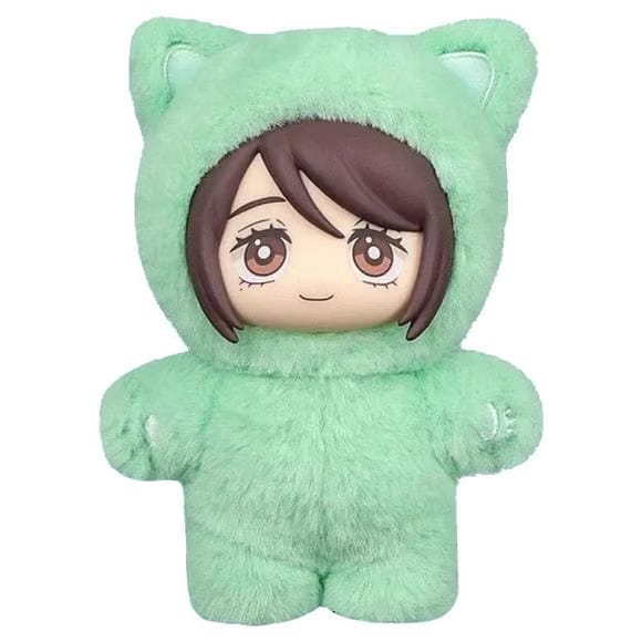 TOP TOY EAKI Jujutsu Kaisen Cat Ear Series Plush Keychain AUTHENTIC - Ieiri