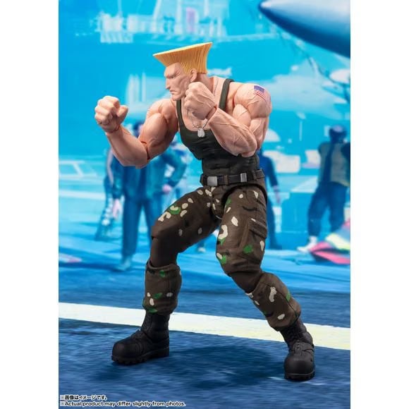 Bandai Tamashii Street Fighter S.H. Figuarts Guile -Outfit 2- Action Figure