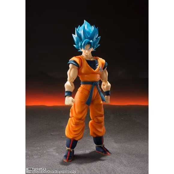 Bandai Spirits Bandai Dragon Ball Super S.H.Figuarts God Super Saiyan Goku Action Figure