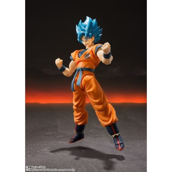 Bandai Spirits Bandai Dragon Ball Super S.H.Figuarts God Super Saiyan Goku Action Figure