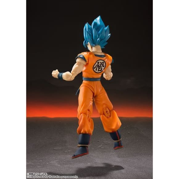 Bandai Spirits Bandai Dragon Ball Super S.H.Figuarts God Super Saiyan Goku Action Figure