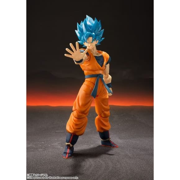 Bandai Spirits Bandai Dragon Ball Super S.H.Figuarts God Super Saiyan Goku Action Figure