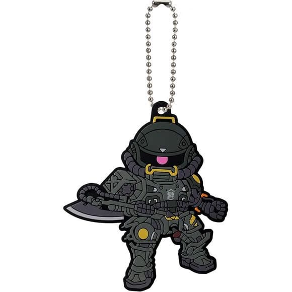 Bandai Mobile Suit Gundam GQuuuuuuX Rubber Charm Keychain - 1 Random