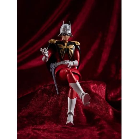 Bandai Tamashii Nations Mobile Suit Gundam S.H.Figuarts Char Aznable Action Figure