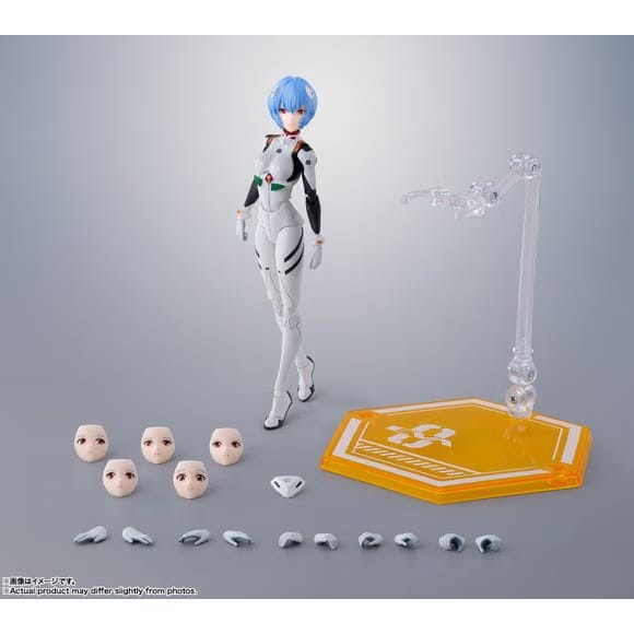 TAMASHII NATIONS Bandai Tamashii Nations Evangelion S.H.Figuarts Rei Ayanami Action Figure