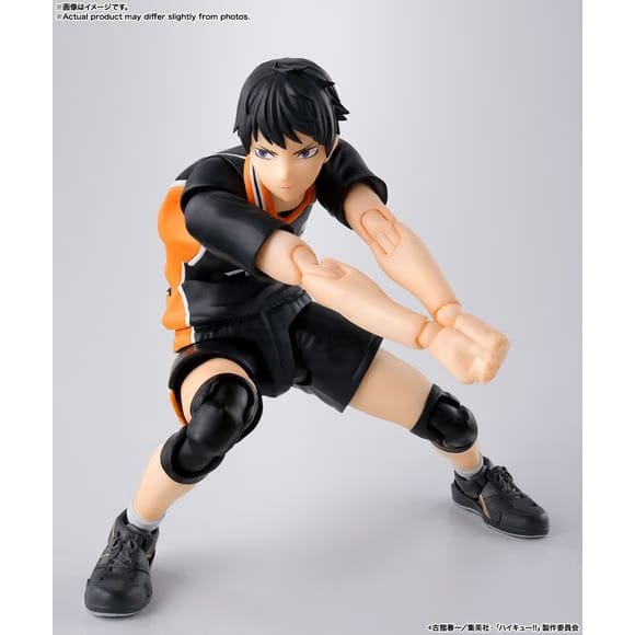 TAMASHII NATIONS Bandai Tamashii Nations Haikyu!! S.H.Figuarts Tobio Kageyama Action Figure