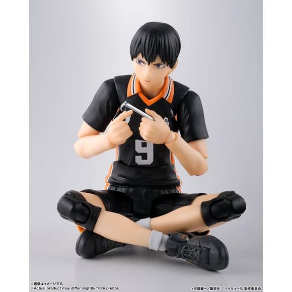 TAMASHII NATIONS Bandai Tamashii Nations Haikyu!! S.H.Figuarts Tobio Kageyama Action Figure
