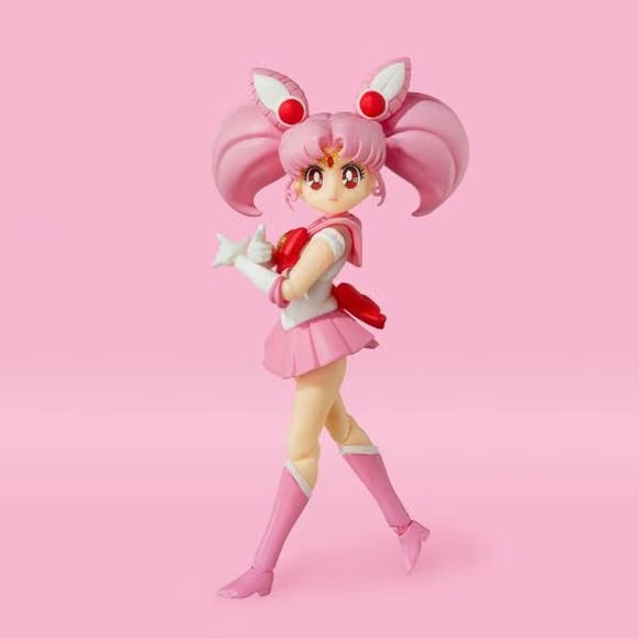 Bandai Sailor Moon S.H.Figuarts Sailor Chibi Moon Animation Color Edition Action Figure