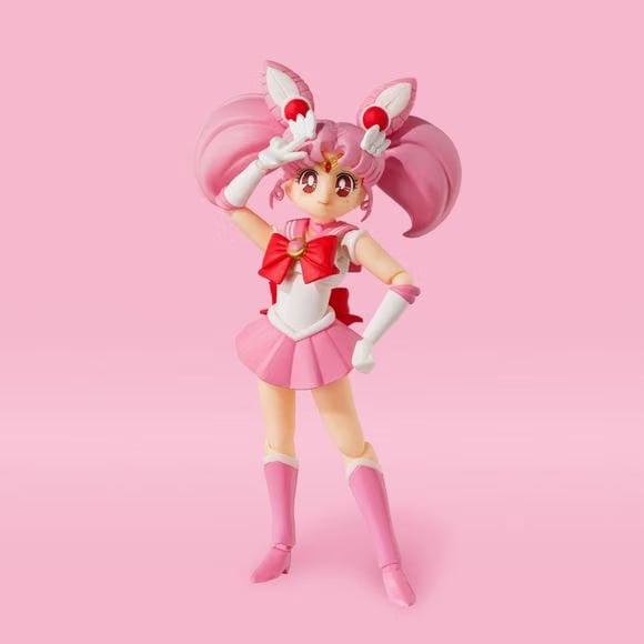Bandai Sailor Moon S.H.Figuarts Sailor Chibi Moon Animation Color Edition Action Figure