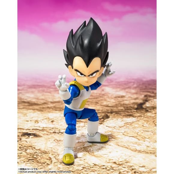 Bandai Tamashii Nations Dragon Ball DAIMA S.H.Figuarts Vegeta (Mini) Action Figure