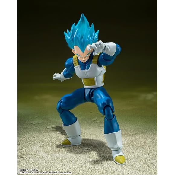Bandai Spirits Bandai Dragon Ball Super: S.H.Figuarts Super Saiyan Vegeta - The Pride of Saiyans Action Figure