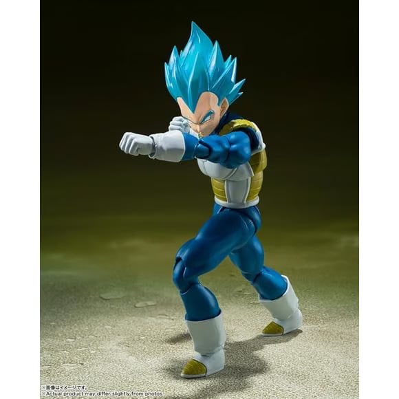 Bandai Spirits Bandai Dragon Ball Super: S.H.Figuarts Super Saiyan Vegeta - The Pride of Saiyans Action Figure