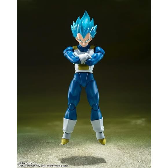 Bandai Spirits Bandai Dragon Ball Super: S.H.Figuarts Super Saiyan Vegeta - The Pride of Saiyans Action Figure