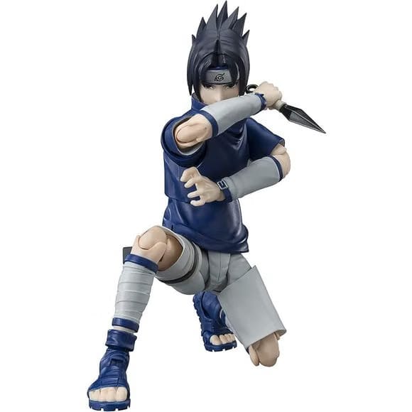 TAMASHII NATIONS Bandai Tamashii Nations Naruto S.H. Figuarts Sasuke Uchiha Ninja Prodigy of The Uchiha Clan Action Figure