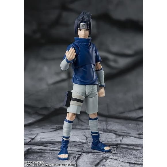TAMASHII NATIONS Bandai Tamashii Nations Naruto S.H. Figuarts Sasuke Uchiha Ninja Prodigy of The Uchiha Clan Action Figure